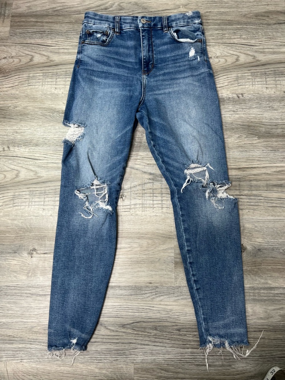 American Eagle Super Stretch Curvy Super Hi Rise Jegging size 8 SHORT